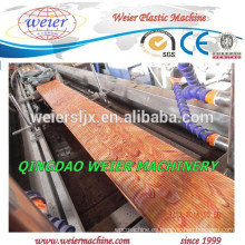 puerta cadena de producción de extrusión máquina wpc perfil del decking de WPC